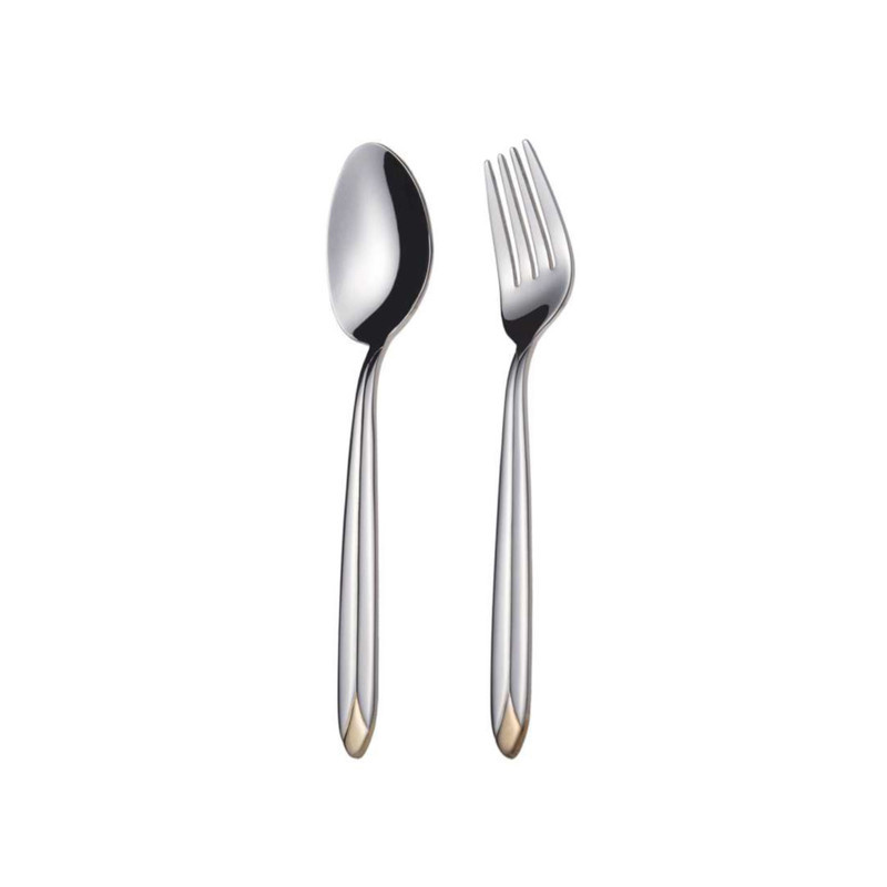 سرویس قاشق و چنگال 86 پارچه ناب استیل مدل پالرمو سرویس قاشق و چنگال 86 پارچه ناب استیل مدل پالرمو