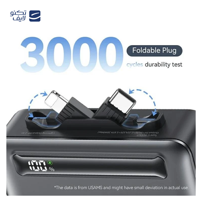 مینی پاوربانک یوسمز مدل CD233 ظرفیت 4500 میلی آمپر ساعت مینی پاوربانک یوسمز مدل CD233 ظرفیت 4500 میلی آمپر ساعت