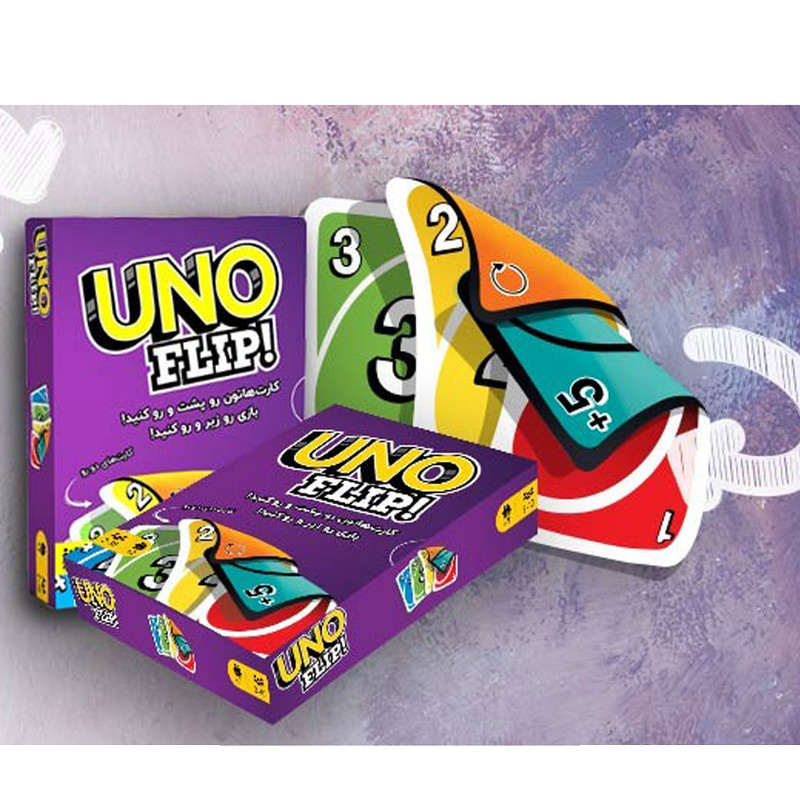 بازی فکری مدل اونو فیلیپ UNO FLIP بازی فکری مدل اونو فیلیپ UNO FLIP