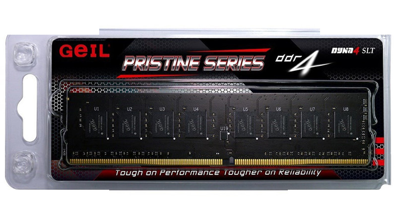 رم دسکتاپ DDR4 تک کاناله 2400 مگاهرتز CL17 گیل مدل Pristine ظرفیت 4 گیگابایت رم دسکتاپ DDR4 تک کاناله 2400 مگاهرتز CL17 گیل مدل Pristine ظرفیت 4 گیگابایت