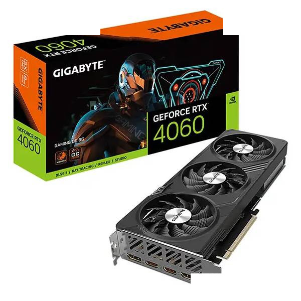 کارت گرافیک مبتنی بر NVIDIA گیگابایت مدل GV-N4060GAMING OC-8GD کارت گرافیک مبتنی بر NVIDIA گیگابایت مدل GV-N4060GAMING OC-8GD
