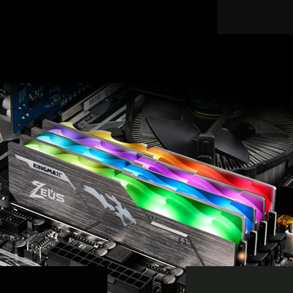 رم دسکتاپ DDR4 تک کاناله 3200 مگاهرتز CL17 کینگ مکس مدل Zeus Dragon RGB ظرفیت 16 گیگابایت رم دسکتاپ DDR4 تک کاناله 3200 مگاهرتز CL17 کینگ مکس مدل Zeus Dragon RGB ظرفیت 16 گیگابایت