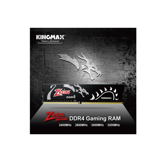 رم دسکتاپ DDR4 تک کاناله 3000 مگاهرتز CL17 کینگ مکس مدل Zeus Dragon ظرفیت 16 گیگابایت رم دسکتاپ DDR4 تک کاناله 3000 مگاهرتز CL17 کینگ مکس مدل Zeus Dragon ظرفیت 16 گیگابایت