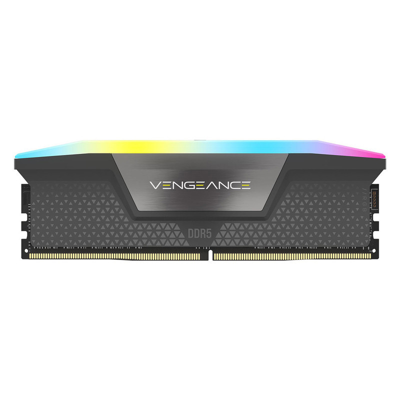 رم دسکتاپ DDR5 دو کاناله 5600 مگاهرتز CL36 کورسیر مدل VENGEANCE RGB ظرفیت 64 گیگابایت رم دسکتاپ DDR5 دو کاناله 5600 مگاهرتز CL36 کورسیر مدل VENGEANCE RGB ظرفیت 64 گیگابایت