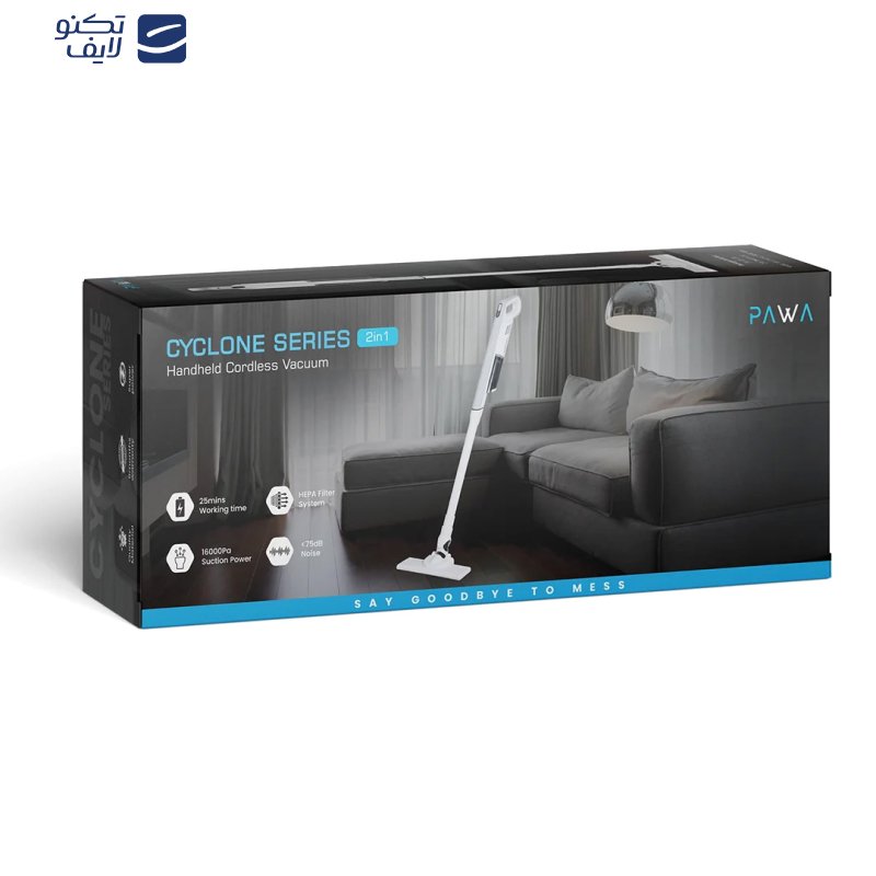 جارو شارژی عصایی مدل PW-CSVC164L-WH جارو شارژی عصایی مدل PW-CSVC164L-WH