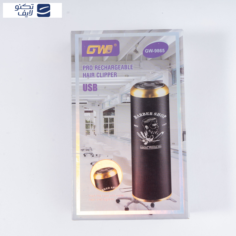 ماشین اصلاح موی صورت جی دبلیو مدل GW-9865، اصلاح به صورت صفر زن، طراحی ارگونومیک، منبع انرژی با کابل USB، تکنولوژی اصلاح به صورت برش چرخشی، مدت زمان شارژ 120 دقیقه ماشین اصلاح موی صورت جی دبلیو مدل GW-9865، اصلاح به صورت صفر زن، طراحی ارگونومیک، منبع انرژی با کابل USB، تکنولوژی اصلاح به صورت برش چرخشی، مدت زمان شارژ 120 دقیقه