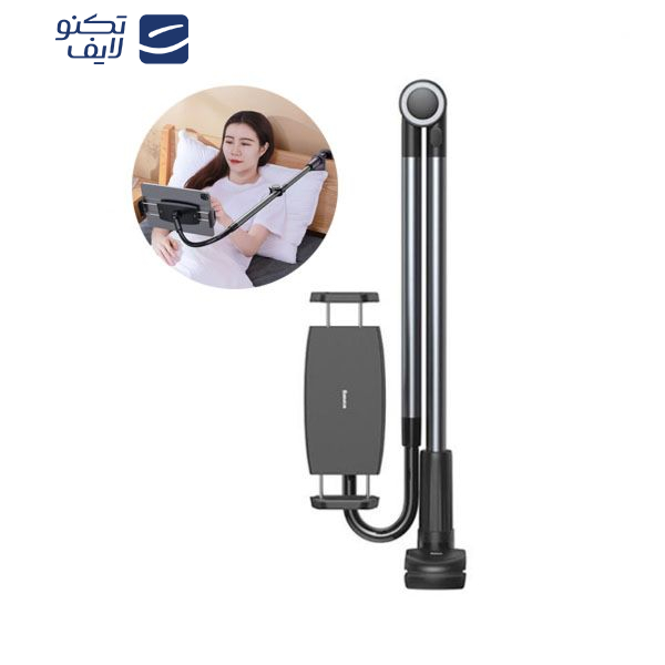 پایه نگهدارنده گوشی موبایل و تبلت باسئوس مدل Lazy پایه نگهدارنده گوشی موبایل و تبلت باسئوس مدل Lazy