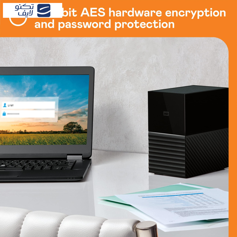 هارد اکسترنال وسترن دیجیتال مدل MYBOOK DUO ظرفیت 36 ترابایت دارای رابط USB Type-A 3.2 هارد اکسترنال وسترن دیجیتال مدل MYBOOK DUO ظرفیت 36 ترابایت دارای رابط USB Type-A 3.2