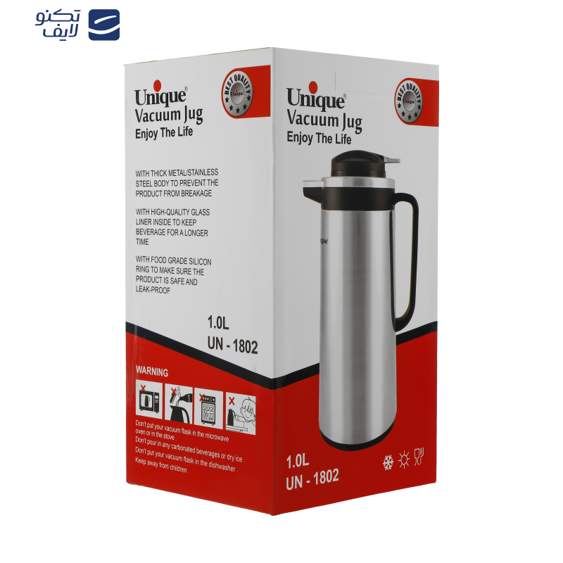 فلاسک یونیک مدل 1802 گنجایش 1 لیتر فلاسک یونیک مدل 1802 گنجایش 1 لیتر