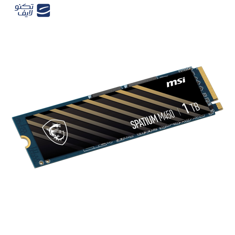 اس اس دی اینترنال PCIe Gen4 x4 ام اس آی مدل SPATIUM M450 ظرفیت 1 ترابایت اس اس دی اینترنال PCIe Gen4 x4 ام اس آی مدل SPATIUM M450 ظرفیت 1 ترابایت