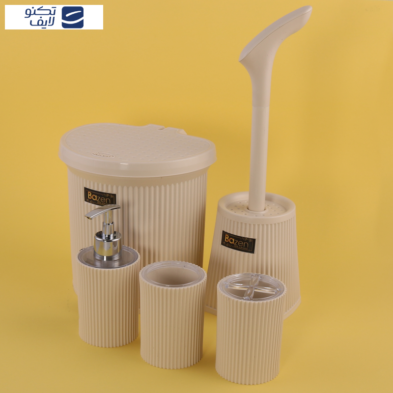 ست سرویس بهداشتی 5 پارچه بازن مدل PJ-108228 ست سرویس بهداشتی 5 پارچه بازن مدل PJ-108228
