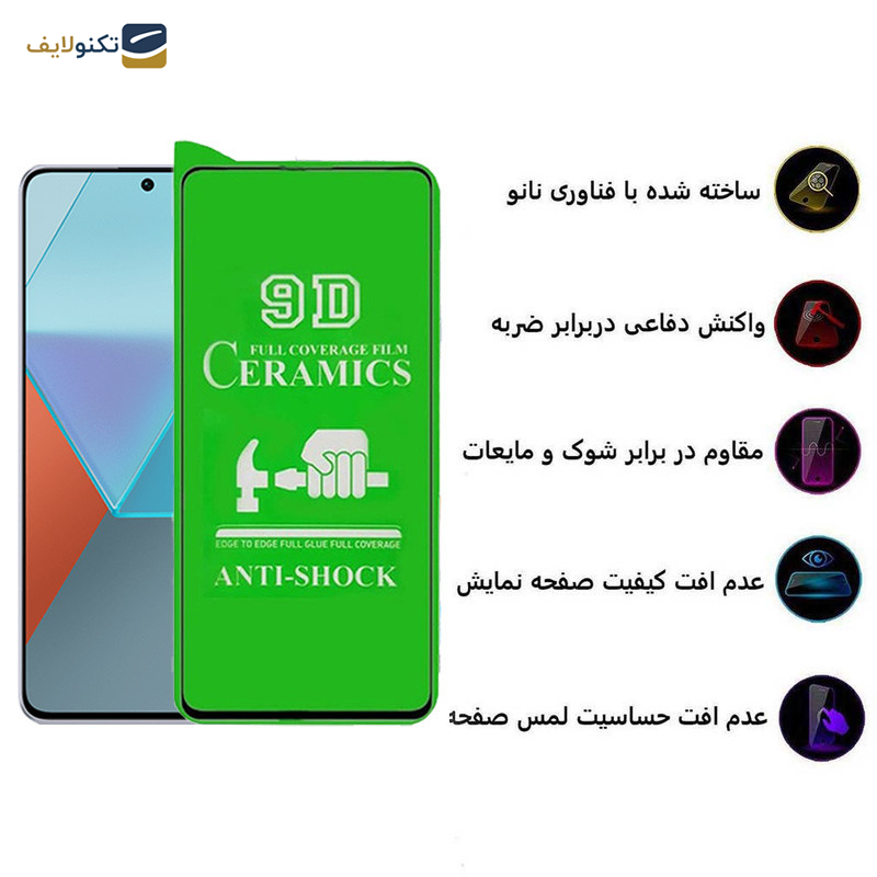 محافظ صفحه نمایش سرامیکی اپیکوی مدل Unbreakable مناسب برای گوشی موبایل شیائومی Redmi Note 13 Pro 4G/5G /Note 13 4G/5G /Note 13R Pro