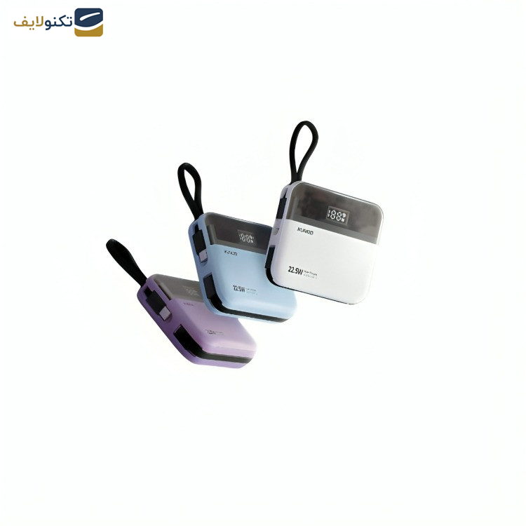 پاوربانک ژاند مدل 2Mini-XDCH-058 ظرفیت 20000 میلی آمپر ساعت