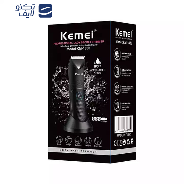 ماشین اصلاح موی سر و صورت کیمی مدل KM-1838