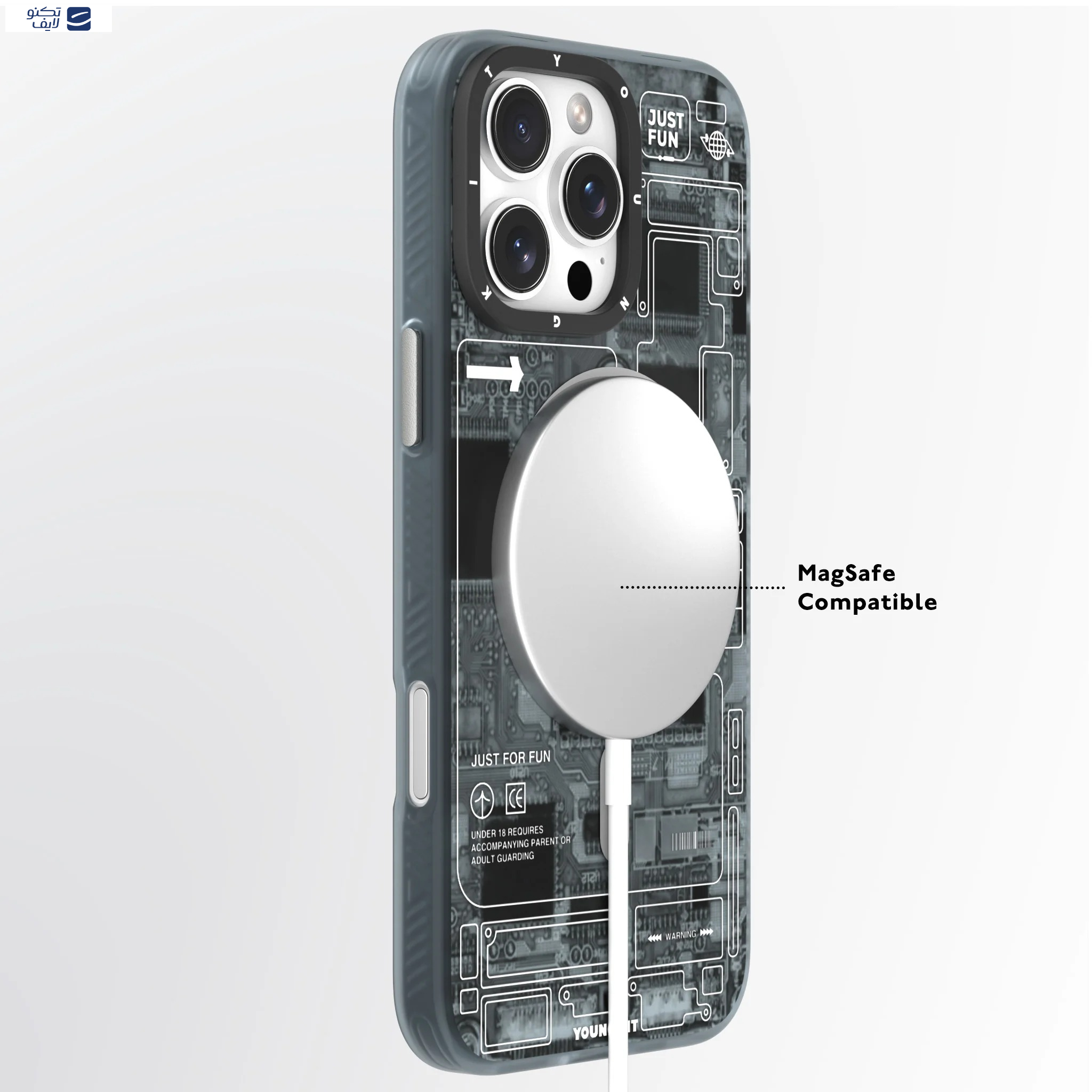 کاور یانگ کیت مدل Technology Magnetic 024 مناسب برای گوشی موبایل اپل iPhone 16 Pro Max کاور یانگ کیت مدل Technology Magnetic 024 مناسب برای گوشی موبایل اپل iPhone 16 Pro Max