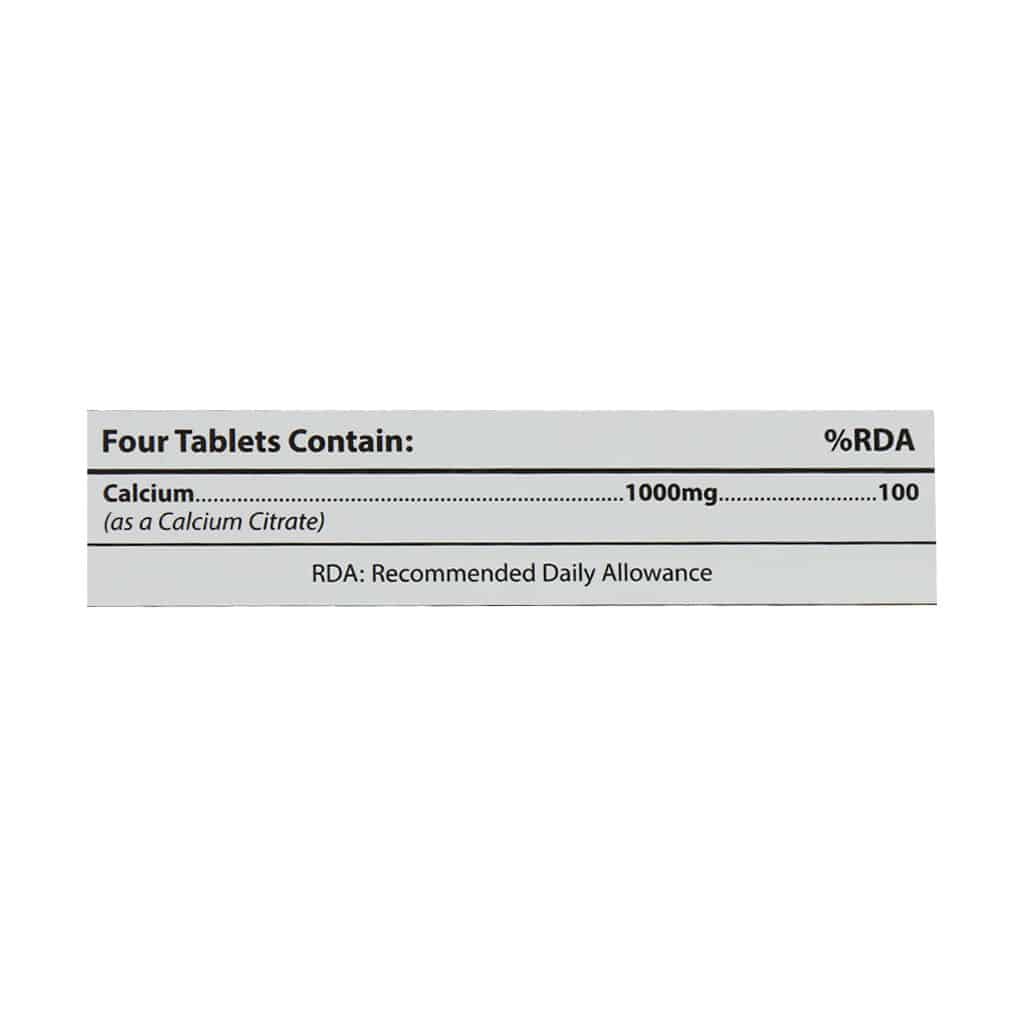 قرص کلسیم سیترات 1000 میلی گرم او پی دی فارما 30 عدد قرص کلسیم سیترات 1000 میلی گرم او پی دی فارما 30 عدد