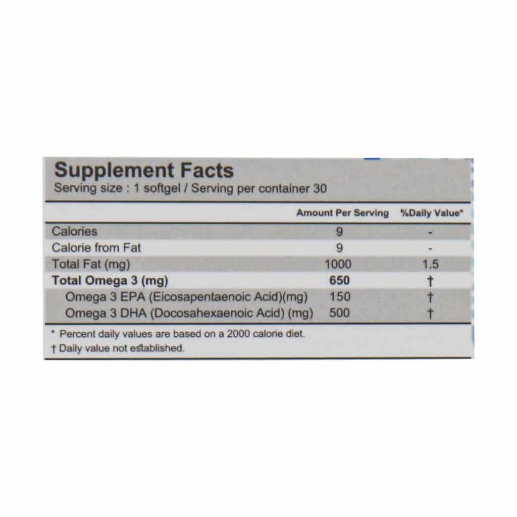 کپسول روغن ماهی حاوی DHA بالا آکواتیک کارن 30 عدد کپسول روغن ماهی حاوی DHA بالا آکواتیک کارن 30 عدد