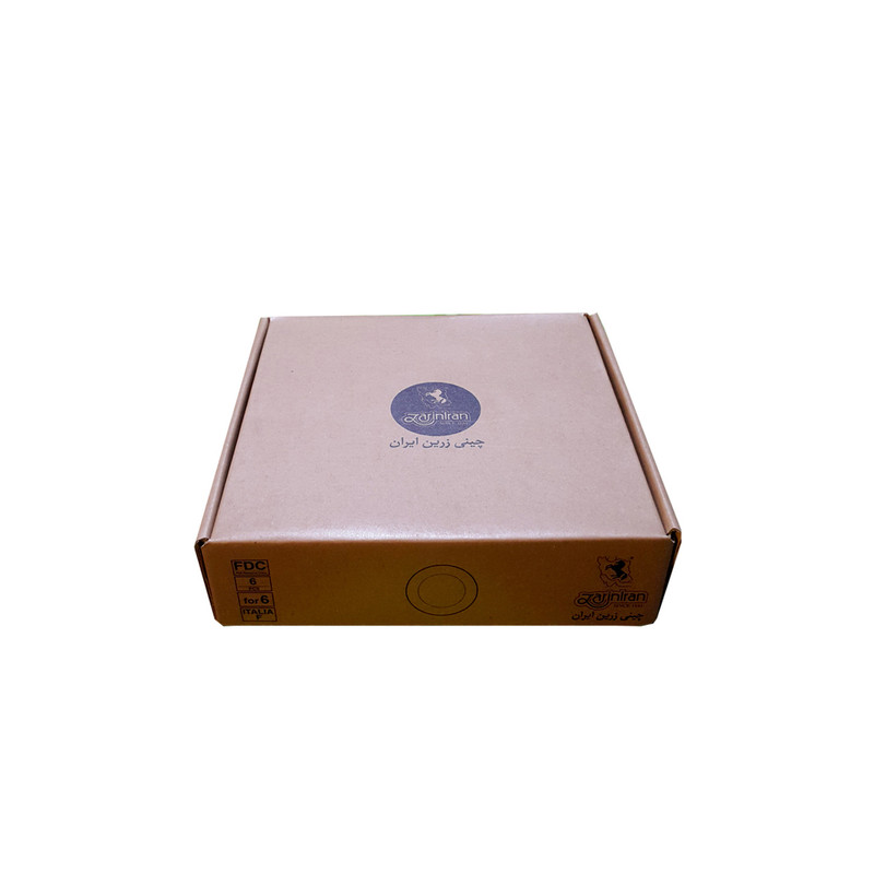 پیش دستی چینی زرین ایران مدل نئوکلاسیک 19 بسته 6 عددی درجه عالی