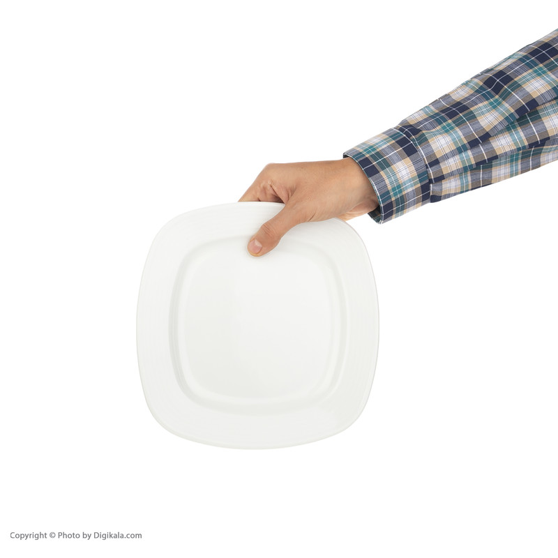 پیشدستی چینی زرین ایران سری کواترو هتلی کد 20 درجه عالی بسته 6 عددی