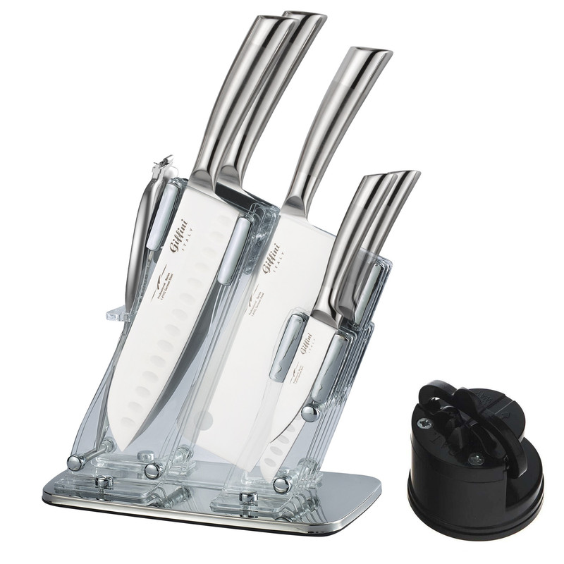 سرویس چاقو آشپزخانه 8 پارچه جی فی نی کد N.G.M.08 سرویس چاقو آشپزخانه 8 پارچه جی فی نی کد N.G.M.08