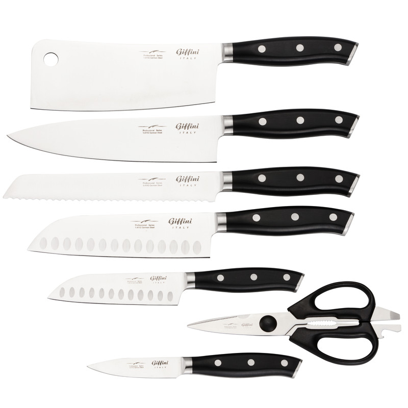 سرویس چاقو 8 پارچه جی فی نی مدل W.S.R.8