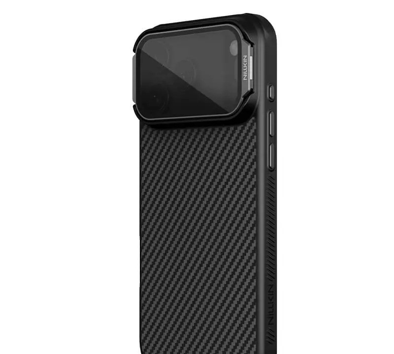 کاور نیلکین مدل CarboProp Magnetic MagSafe Transparent Lens مناسب برای گوشی موبایل اپل iPhone 17 Pro کاور نیلکین مدل CarboProp Magnetic MagSafe Transparent Lens مناسب برای گوشی موبایل اپل iPhone 17 Pro