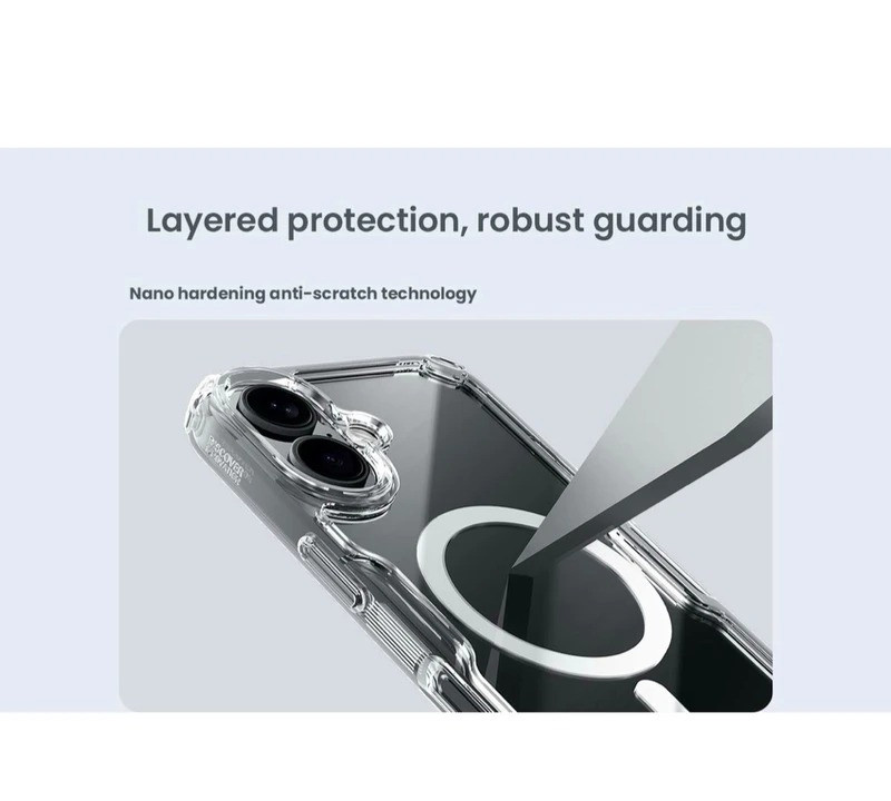 کاور نیلکین مدل Nature TPU Pro Magnetic مناسب برای گوشی موبایل اپل iPhone 17