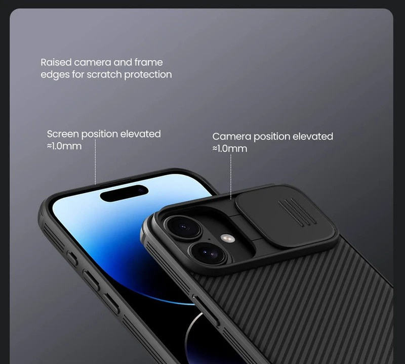 کاور نیلکین مدل Camshield Pro مناسب برای گوشی موبایل اپل iPhone 17 کاور نیلکین مدل Camshield Pro مناسب برای گوشی موبایل اپل iPhone 17