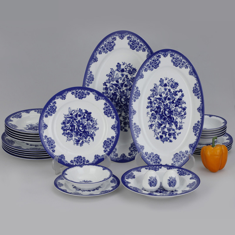 سرویس غذاخوری 28 پارچه چینی زرین ایران مدل ایتالیا اف فلورانس درجه یک سرویس غذاخوری 28 پارچه چینی زرین ایران مدل ایتالیا اف فلورانس درجه یک