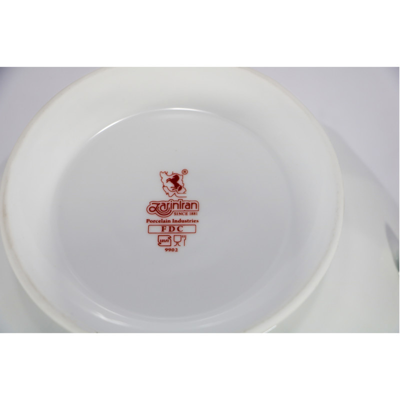 سوپ خوری چینی زرین مدل ایتالیا کد 3650 درجه سه سوپ خوری چینی زرین مدل ایتالیا کد 3650 درجه سه