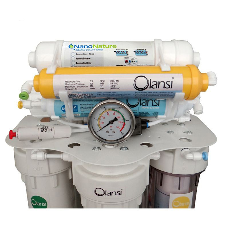 دستگاه تصفیه کننده آب خانگی اولانسی مدل RO-A980 دستگاه تصفیه کننده آب خانگی اولانسی مدل RO-A980