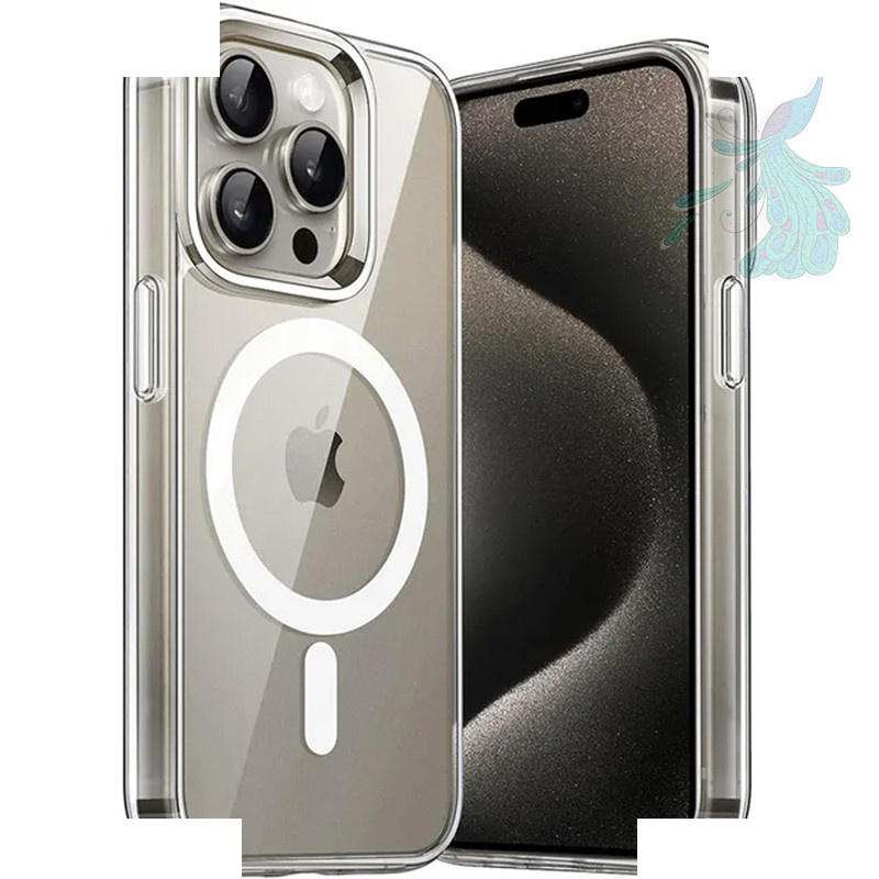 کاور گوشی موبایل اپل iPhone 15 Pro Max پیکوک مدل Clear Magsafe کاور گوشی موبایل اپل iPhone 15 Pro Max پیکوک مدل Clear Magsafe