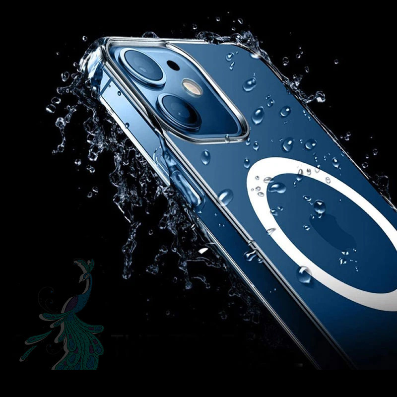 کاور گوشی موبایل اپل iPhone 12 Mini پیکوک مدل Clear Magsafe