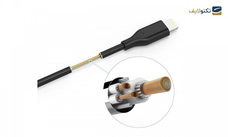 کابل تبدیل USB به لایتنینگ انکر مدل A8111 PowerLine به طول 90 سانتی متر