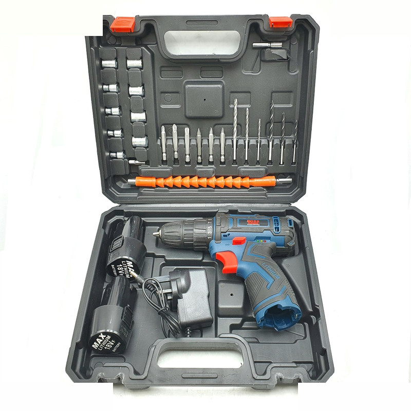 پیچ گوشتی شارژی باس مدل LI-ION-18V مجموعه 28 عددی پیچ گوشتی شارژی باس مدل LI-ION-18V مجموعه 28 عددی