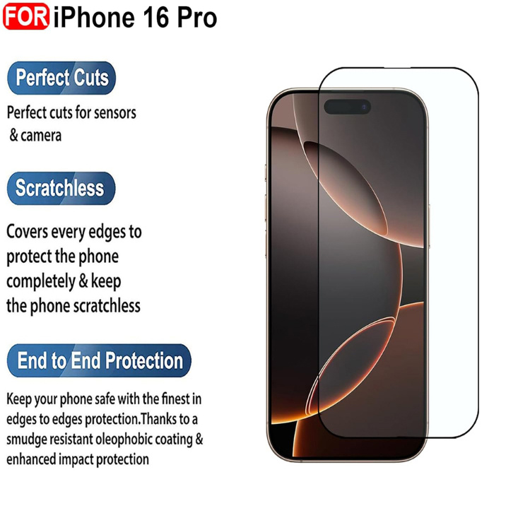 محافظ صفحه نمایش گوشی کینگ پاور مدل AntiStatic Plus مناسب اپل iPhone 16 Pro محافظ صفحه نمایش گوشی کینگ پاور مدل AntiStatic Plus مناسب اپل iPhone 16 Pro