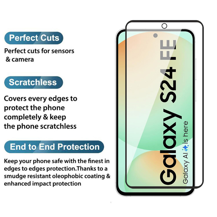 محافظ صفحه نمایش گوشی کینگ پاور مدل AntiStatic Plus مناسب سامسونگ Galaxy S24 FE محافظ صفحه نمایش گوشی کینگ پاور مدل AntiStatic Plus مناسب سامسونگ Galaxy S24 FE