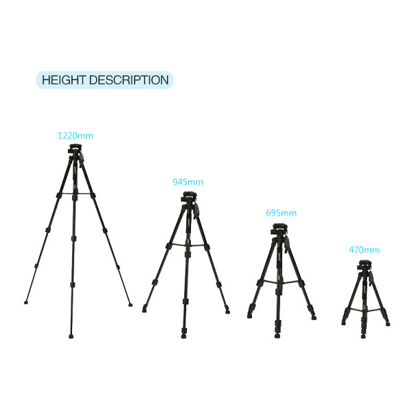 سه پایه دوربین جی ماری مدل KP-2234