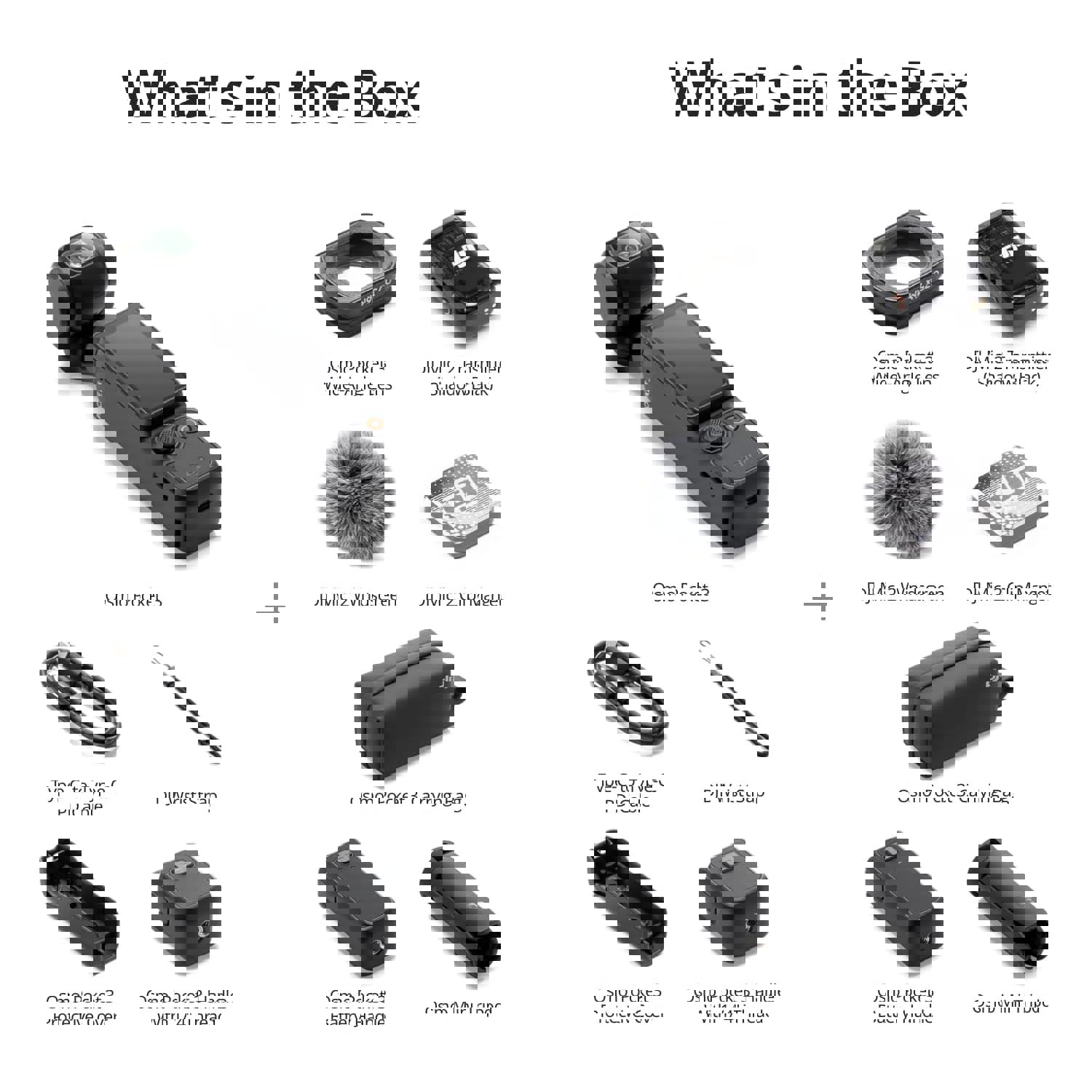 دوربین فیلم برداری دی جی آی مدل اسمو پاکت 3 کمبو دوربین فیلم برداری دی جی آی مدل اسمو پاکت 3 کمبو