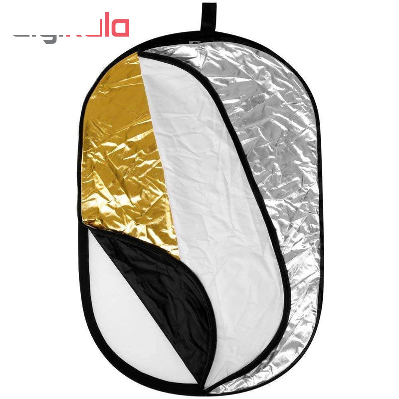رفلکتور 5 کاره گودکس مدل oval120 سایز 80x120 سانتی متر رفلکتور 5 کاره گودکس مدل oval120 سایز 80x120 سانتی متر