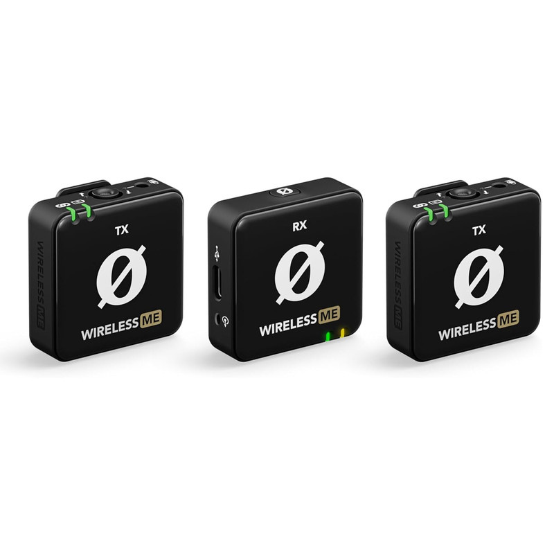 میکروفن بی سیم یقه ای رود مدل WIRELESS ME Dual میکروفن بی سیم یقه ای رود مدل WIRELESS ME Dual