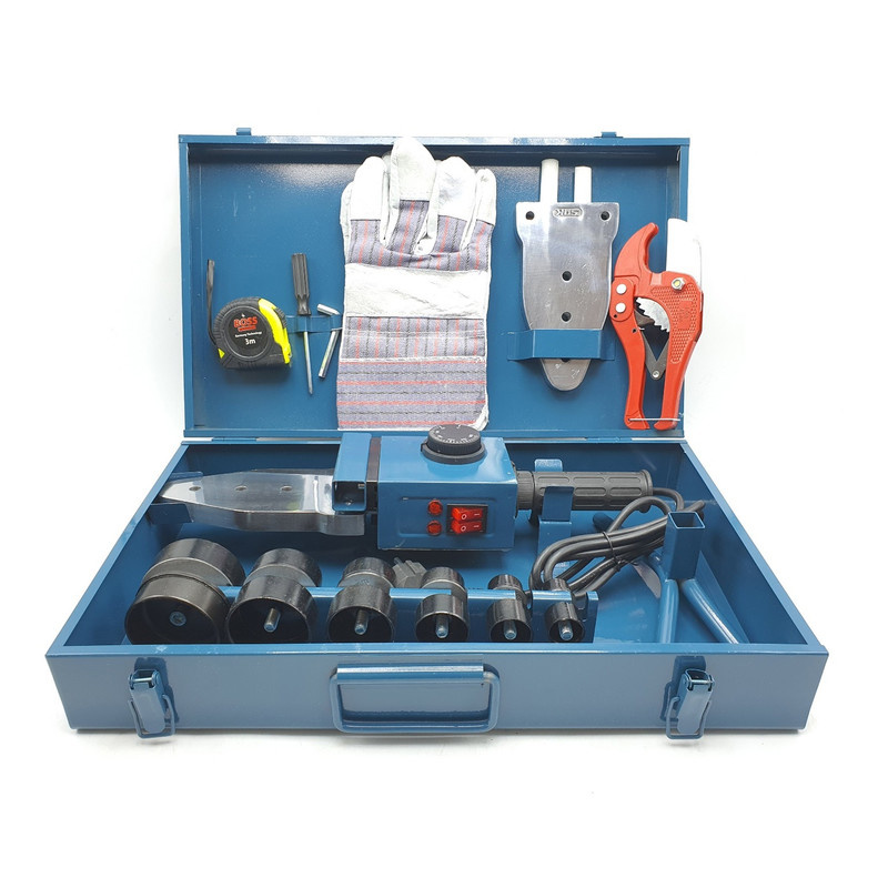 دستگاه جوش لوله پلیمری باس مدل 20_63 مجموعه 13 عددی دستگاه جوش لوله پلیمری باس مدل 20_63 مجموعه 13 عددی