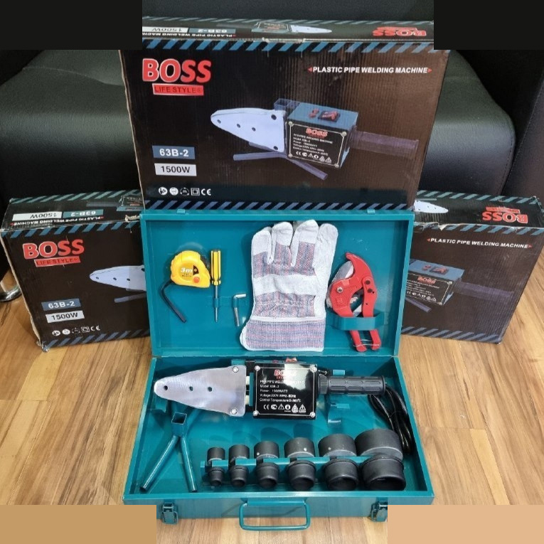 مجموعه 13 عددی دستگاه جوش لوله سبز باس مدل Pro 63b-2 مجموعه 13 عددی دستگاه جوش لوله سبز باس مدل Pro 63b-2