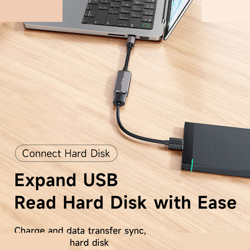 مبدل USB-C به OTG/USB-C مک دودو مدل CA-2830 مبدل USB-C به OTG/USB-C مک دودو مدل CA-2830