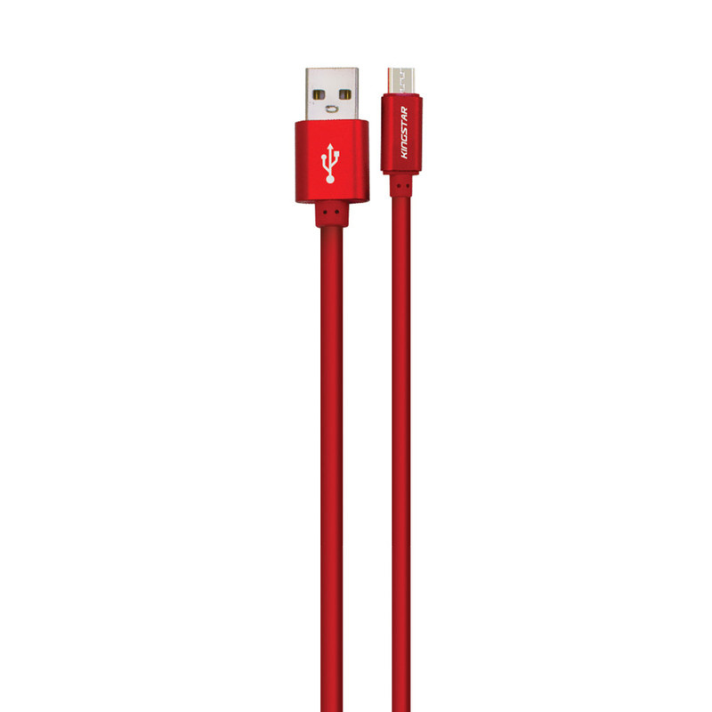 کابل تبدیل USB به microUSB کینگ استار مدل K66 A طول 1.2 متر کابل تبدیل USB به microUSB کینگ استار مدل K66 A طول 1.2 متر