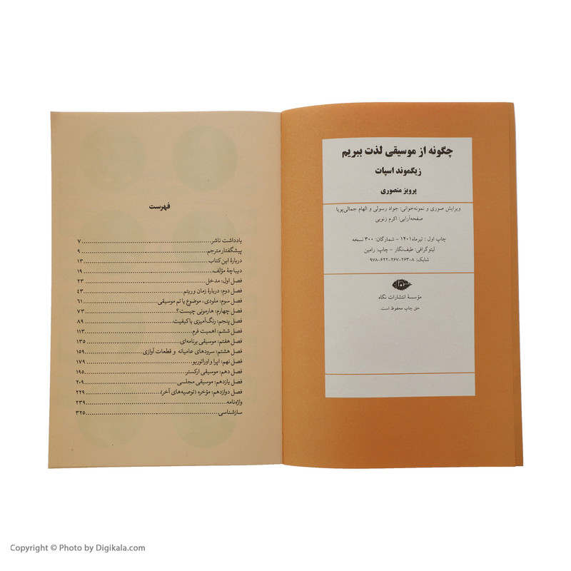 کتاب چگونه از موسیقی لذت ببریم اثر زیگموند اسپات نشر نگاه