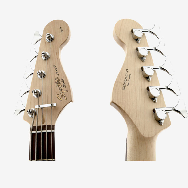 گیتار باس فندر مدل Squier Affinity V Jazz Bass Black 0371575506 گیتار باس فندر مدل Squier Affinity V Jazz Bass Black 0371575506