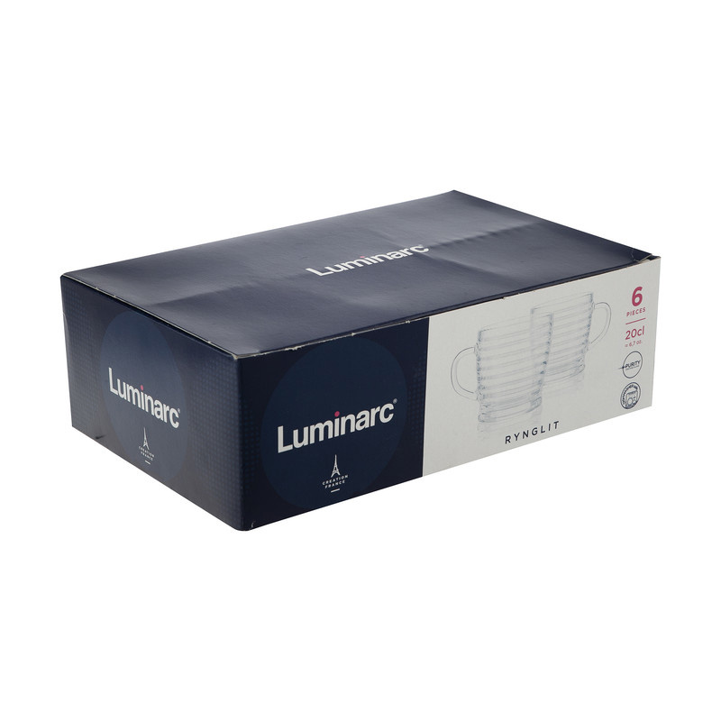فنجان لومینارک مدل RYNGLIT-1282 بسته 6 عددی فنجان لومینارک مدل RYNGLIT-1282 بسته 6 عددی