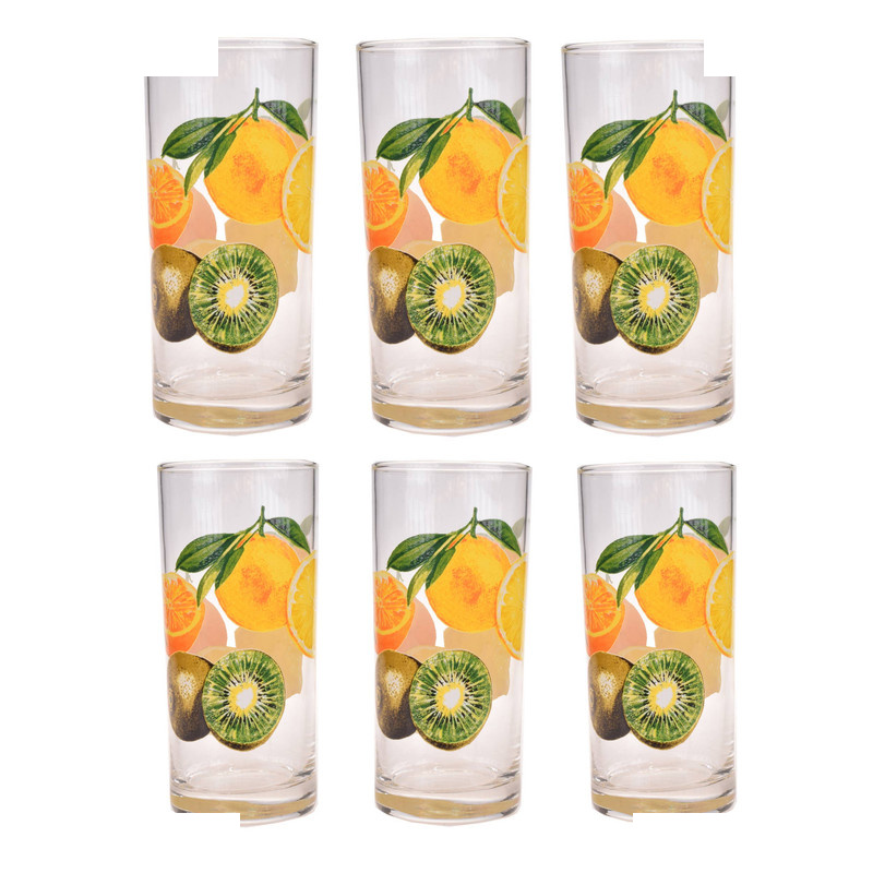 لیوان لومینارک مدل Fruit بسته 6 عددی