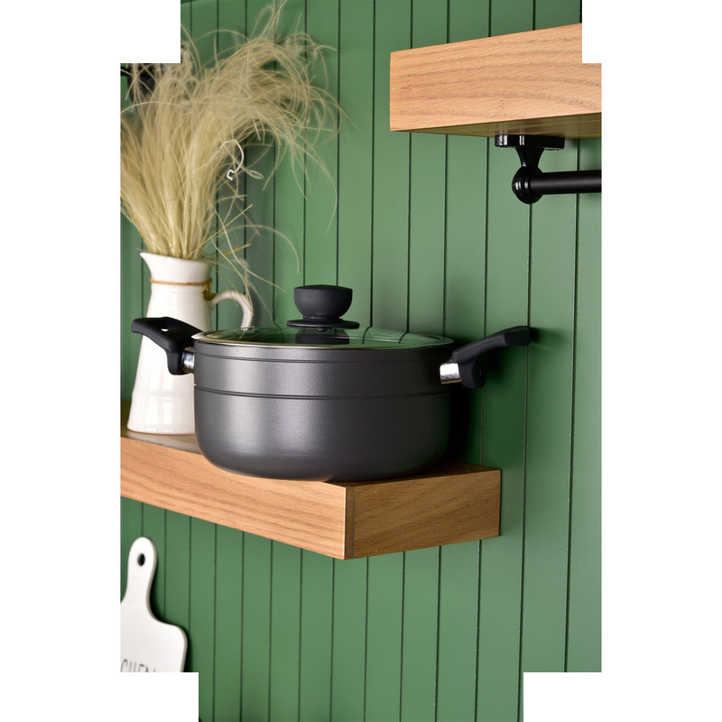 سرویس قابلمه و تابه گرانیتی 8 پارچه یونیک مدل رویال کد 8198